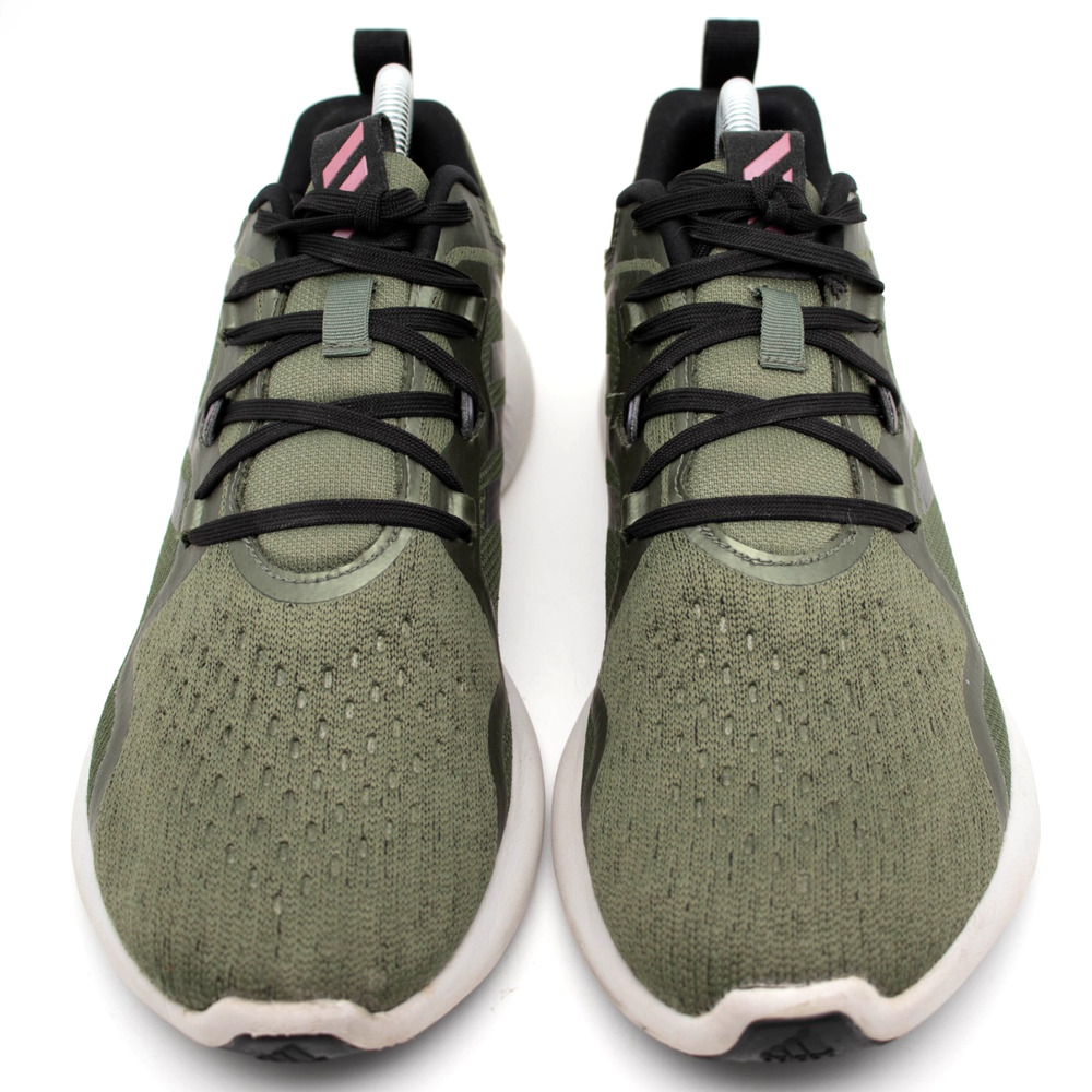 Adidas Edge Bounce Womens SIZE 9.5 Green Running Shoes - Picture 3 of 8